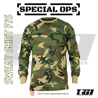 SPEC OPS Combat Camouflage F/S T-Shirt