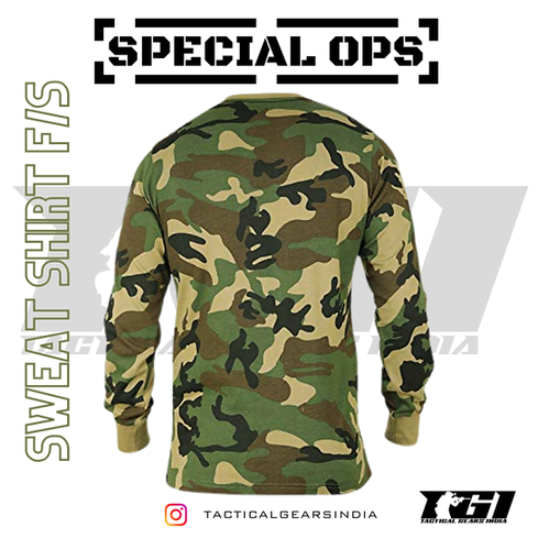 SPEC OPS Combat Camouflage F/S T-Shirt