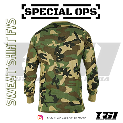 SPEC OPS Combat Camouflage F/S T-Shirt