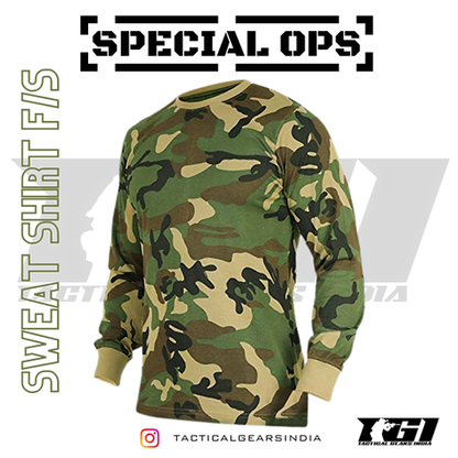 SPEC OPS Combat Camouflage F/S T-Shirt