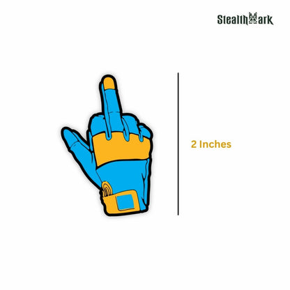 Finger Flip Glove Sticker by StealthMark - Pack of 2