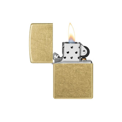 Zippo Classic Street Brass Lighter